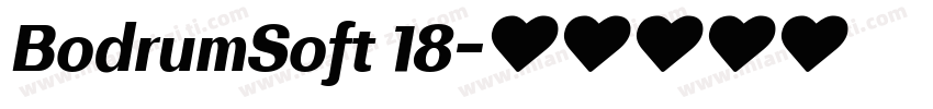 BodrumSoft 18字体转换